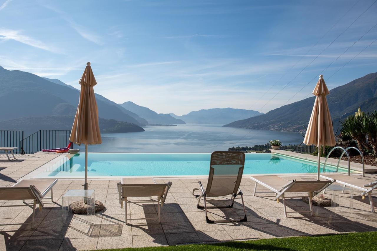 Residence Cafelicita - Promotion - Apartments Lake View - Infinity Pool - Jacuzzi Gravedona Luaran gambar