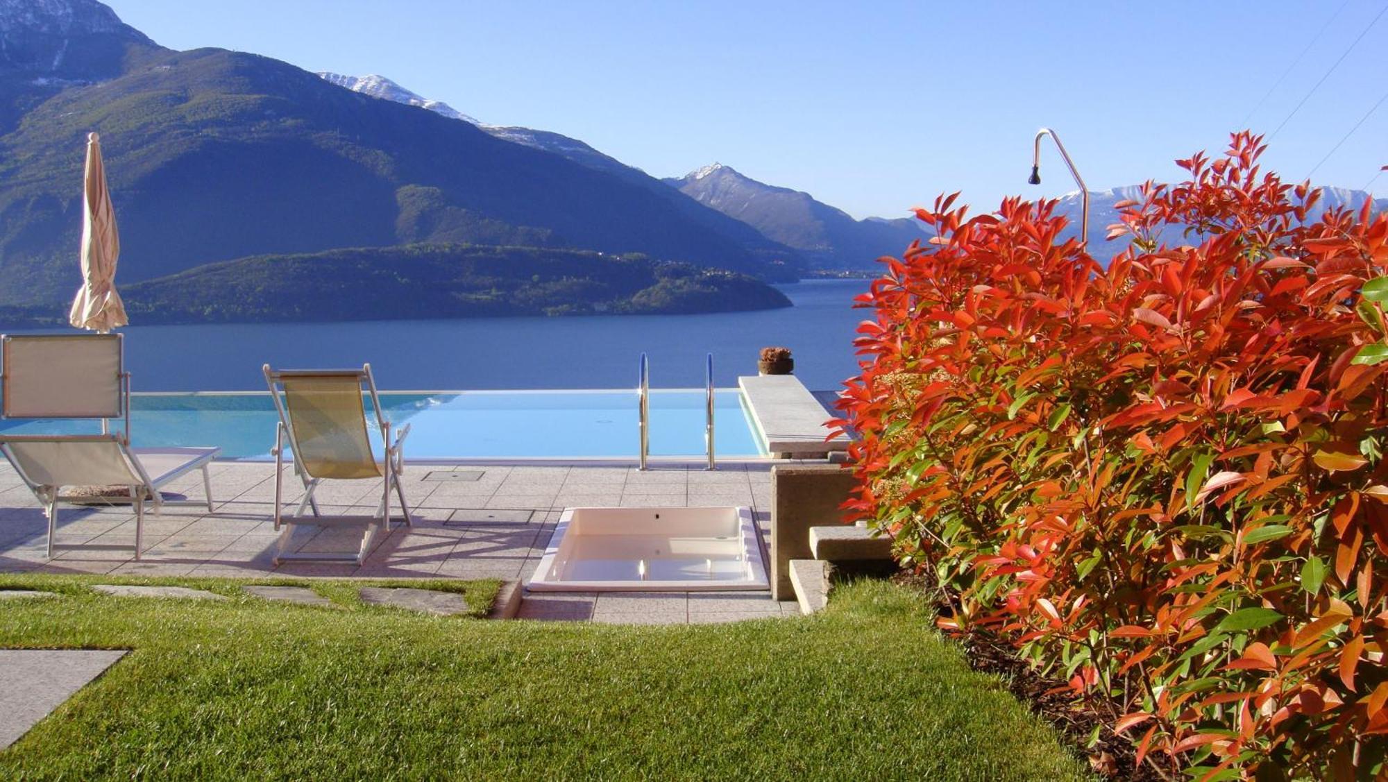 Residence Cafelicita - Promotion - Apartments Lake View - Infinity Pool - Jacuzzi Gravedona Luaran gambar